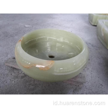 Sink onyx warna hijau